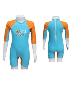 Детски цял бански за плуване снимка