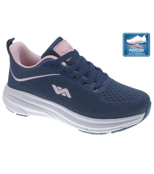Дамски сини маратонки с подметка Phylon снимка