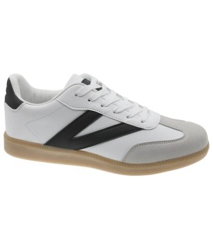 Мъжки сникърси в бяло и черно снимка