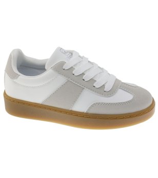 Бели ежедневни сникърси с връзки снимка