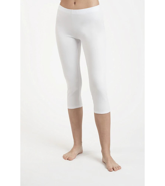 Бял памучен клин Nora снимка