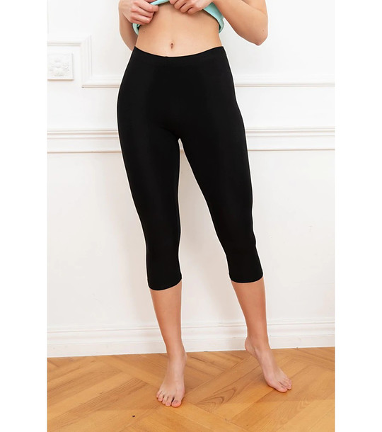 Черен памучен клин Nora снимка