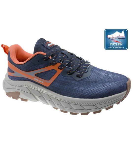 Мъжки тъмносини трекинг обувки с подметка Phylon снимка