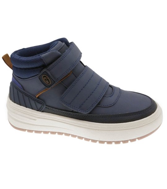 Детски тъмносини боти с велкро снимка