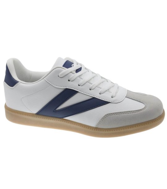 Мъжки сникърси в бяло и тъмносиньо снимка