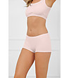 Памучни боксерки в цвят пудра Lotte с къси крачоли-0 снимка