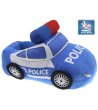 Детски сини пантофи с форма на полицейска кола-0 снимка