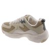 Бежови детски маратонки с връзки-2 снимка