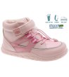 Розови юношески боти с велкро за широко стъпало-0 снимка