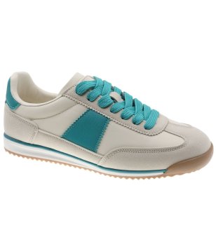 Дамски сникърси в телесен цвят с връзки и нехлъзгаща се подметка снимка