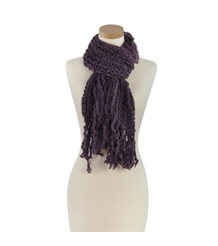 Виолетов шал с ресни Suzy снимка