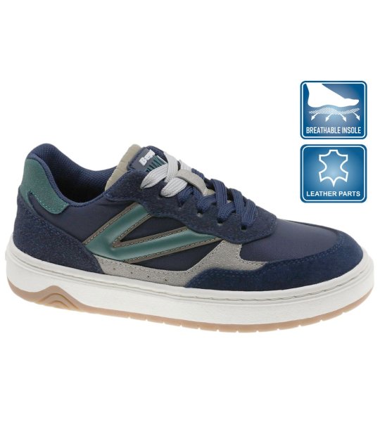 Тъмносини сникърси с подсилена предна част снимка