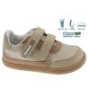 Бежови бебешки боси обувки с широка предна част-0 снимка