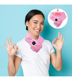 Розов шал с подгряване Toastie снимка