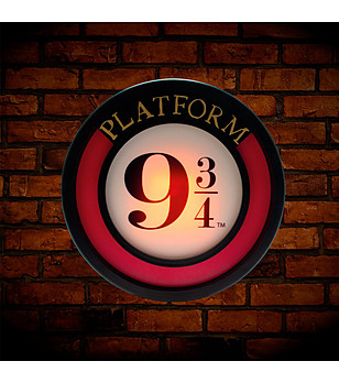 Лампа многоцветна с LED пламък PLATFORM 9¾ снимка