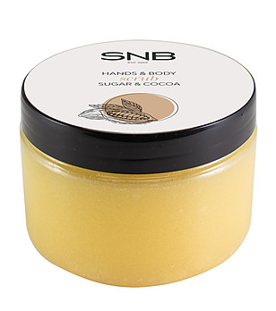 Захарен скраб с какао и растителни масла 300 мл снимка