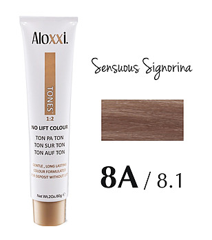 Безамонячна боя за коса Aloxxi Tones - 8A - Sensuous Signorina 60 гр снимка