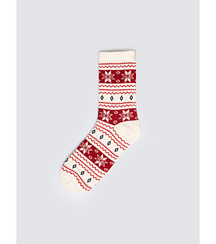 Дамски дълги чорапи с фигурален десен LONG LONG WOMEN снимка