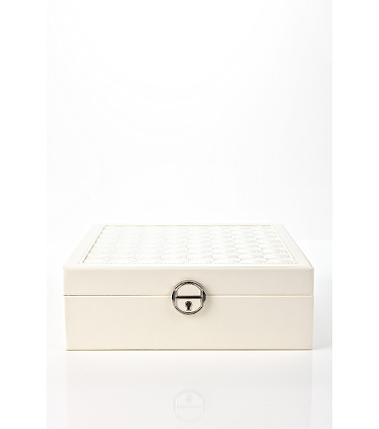 Бяла кутия с огледало PRAGUE снимка