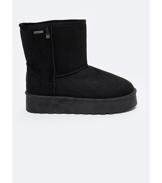 Дамски черни боти снимка