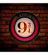 Лампа многоцветна с LED пламък PLATFORM 9¾-0 снимка