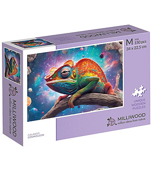 Дървен пъзел Galaxies 150 части - Космолеон снимка