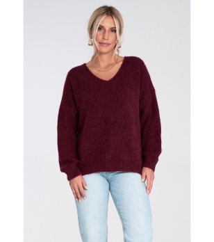 Бежов дамски пуловер Sara снимка