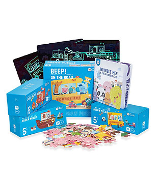 Три прогресивни пъзела На пътя снимка