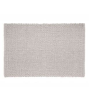 Памучна постелка за баня NOА бежова 45x70 см снимка