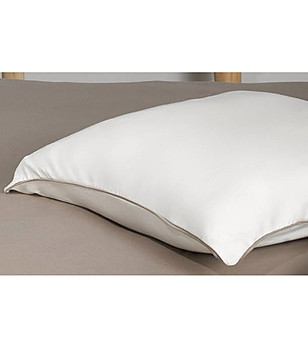 Бяла калъфка за възглавница HEAVEN 50x50 см снимка