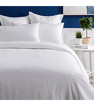 Калъфка за възглавница с жакардов релеф DAINTY 50x50 см снимка