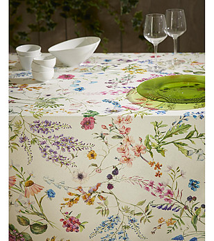 Комплект подложки 2 броя за хранене с флорален десен FORTUNA  35x50 см снимка