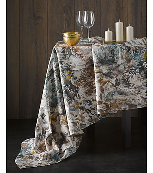 Покривка за маса с предпазващо покритие BIRD 150x200 см снимка