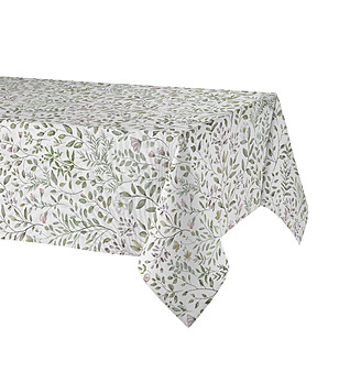 Тефлонова покривка JAZMIN 150x350 см с флорален десен снимка