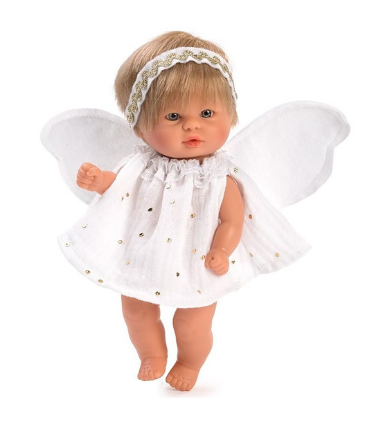 Кукла-бебе Чикита ангел с крилца 20 см снимка