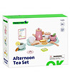 Детски дървен сервиз за чай с аксесоари-4 снимка