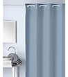 Завеса за баня в син цвят MAGICA  180x200 см-1 снимка