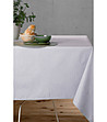 Тефлонова покривка за маса в бяло LINES 100x160 см-1 снимка