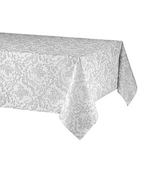 Покривка за маса в бежово с тефлоново покритие ARIADNA 160x160 см снимка