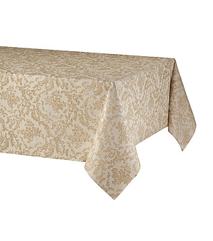 Покривка за маса с тефлоново покритие в златист цвят ARIADNA D160 снимка