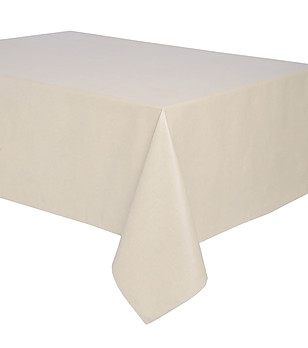 Тефлонова покривка за маса в цвят натурал  ITACA 150x150 см снимка