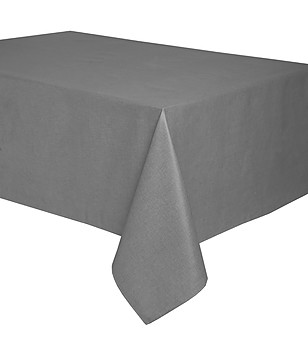 Покривка за маса в цвят антрацит ITACA 150x250 см снимка