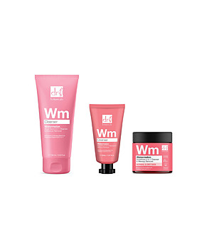 Комплект 3 части - почистващ гел и дегримьор за лице WATERMELON SUPERFOOD  снимка