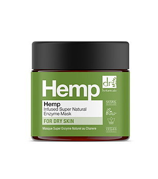 Ензимна маска за лице с конопено масло 60 мл снимка