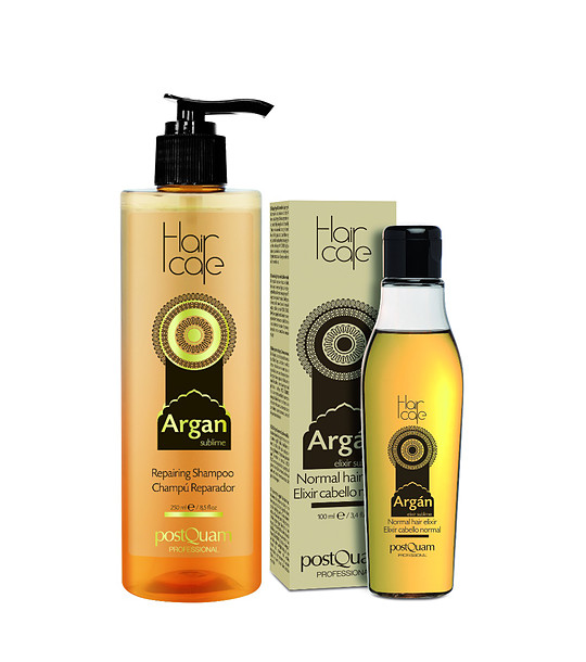 Комплект за нормална коса ARGAN OIL TREATMENT PACK масло и шампоан 100 + 250 ml снимка