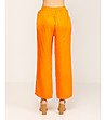 Дамски панталон в оранжево-1 снимка