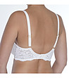 Бял сутиен с банели и гладка чашка COTTON ELLA-1 снимка