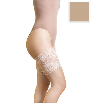 Дантелени ленти против протриване в телесен цвят OPASKA снимка