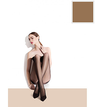 Бежов чорапогащник 15 DEN SAVA снимка