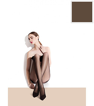 Чорапогащник в цвят мока 15 DEN SAVA снимка